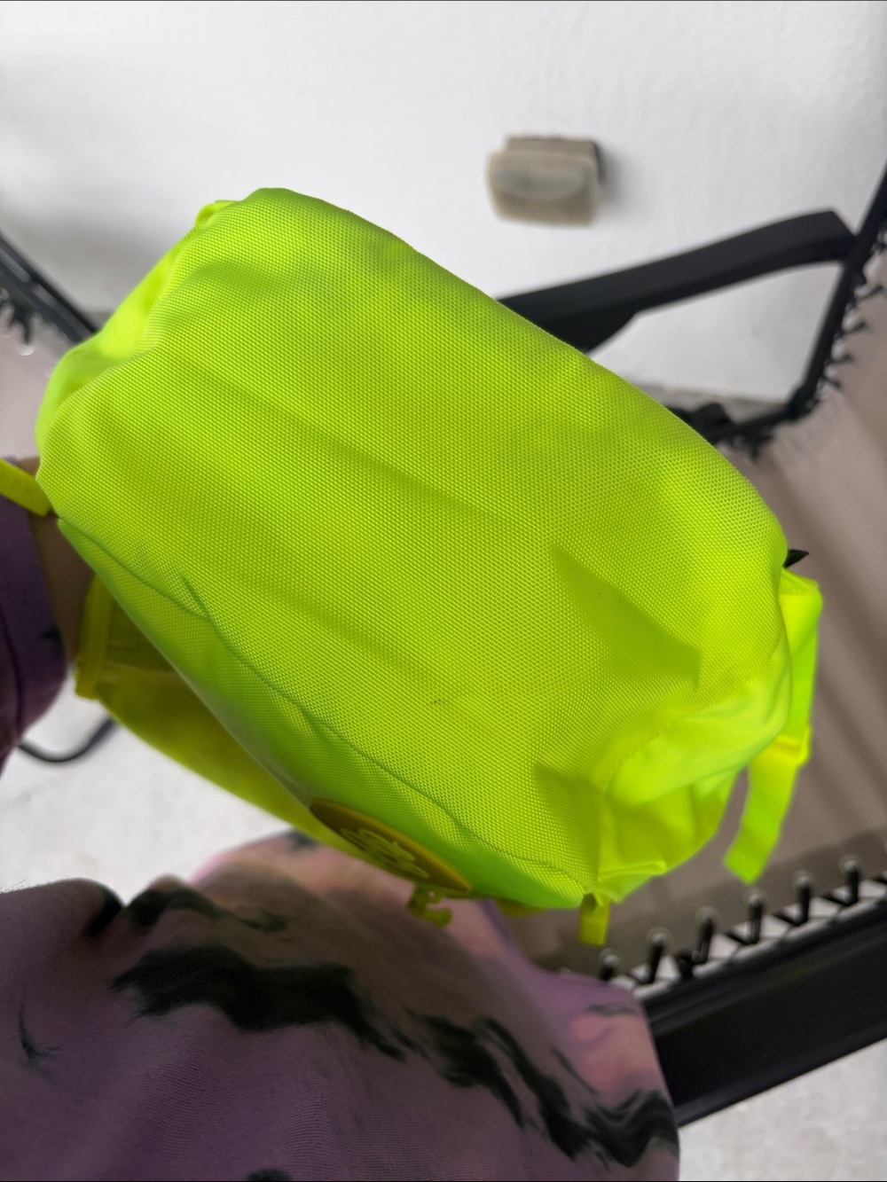 Baboon to the moon Gilardi neon yellow mini backpack DISCONTINUED - Picture 10 of 10